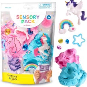 Creativity for Kids Sensory Pack: Unicorn | Screen Free Summer Activities | Sensory Toys for Toddlers | Unicorn Gifts for Girls, Toddler Activities Easy on the Go (Ages 3+)
