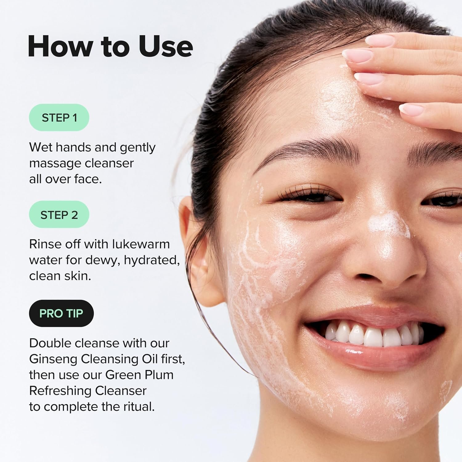Beauty of Joseon Green Plum Refreshing Cleanser Gel Type Deep Pore Cleansing, Acne Face Wash, Blackhead Remover for All Skin Types, Korean Skincare 100ml, 3.38 fl.oz - Image 6