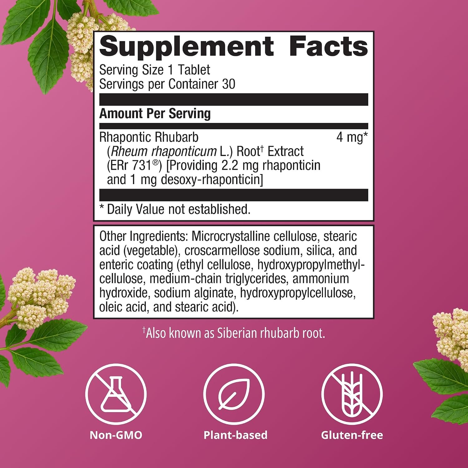 Metagenics HerWellness Estrovera - Hormone-Free Plant-Based Supplement - Supports Menopause & Perimenopause Relief - Hot Flashes, Night Sweats, Multi-Symptom Support - Vegetarian, Non-GMO - 30 Tablets - Image 4