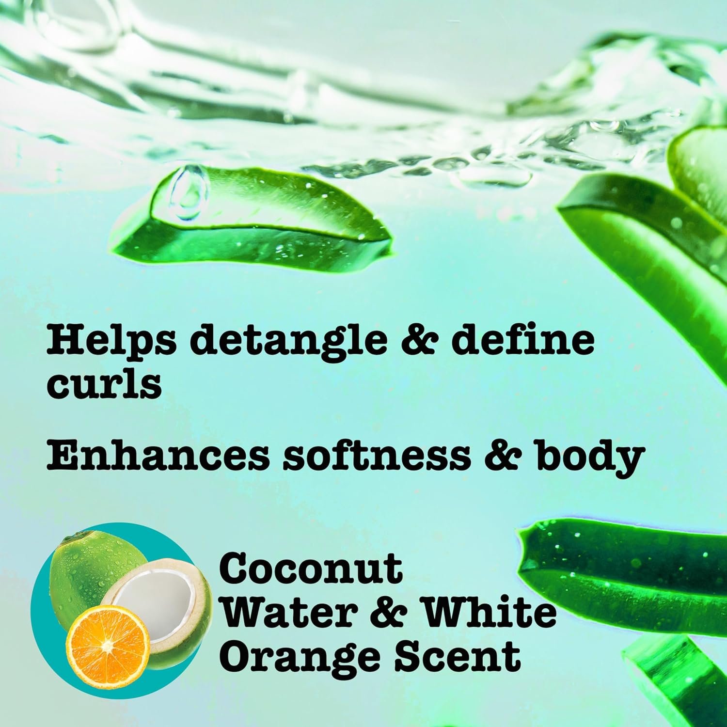 Maui Moisture Curl Quench + Coconut Oil Hydrating Curl Cream Smoothie, Curly Hair Styling Cream with Coconut Oil & Papaya Butter Helps Tame Frizz & Enhance Softness, Silicone Free, 12 oz - Image 3