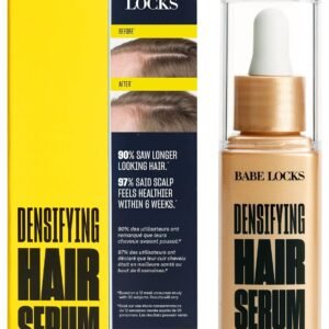 Babe Original Locks Densifying Hair Serum for Men and Women, Promotes Thickness in Thinning Hair & Hair Loss