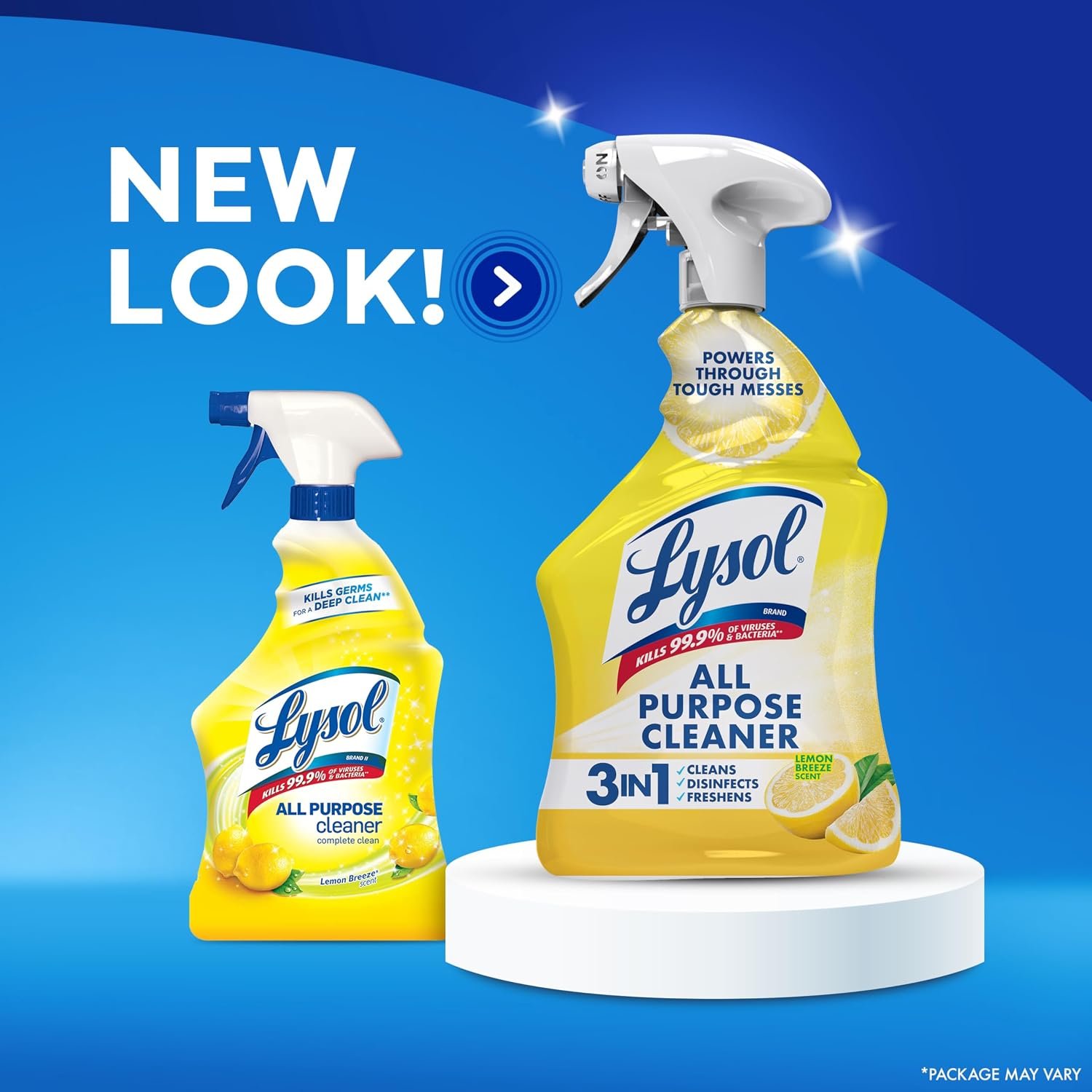 Lysol All Purpose Cleaner Spray, Multi-Purpose Disinfecting Spray, Kitchen & Bathroom Cleaner, Lemon Breeze Scent, 32 Fl Oz - Image 8