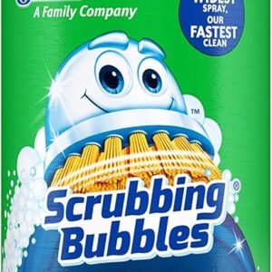 Scrubbing Bubbles Mega Bathroom and Shower Foamer Aerosol, Rainshower Scent, 20oz