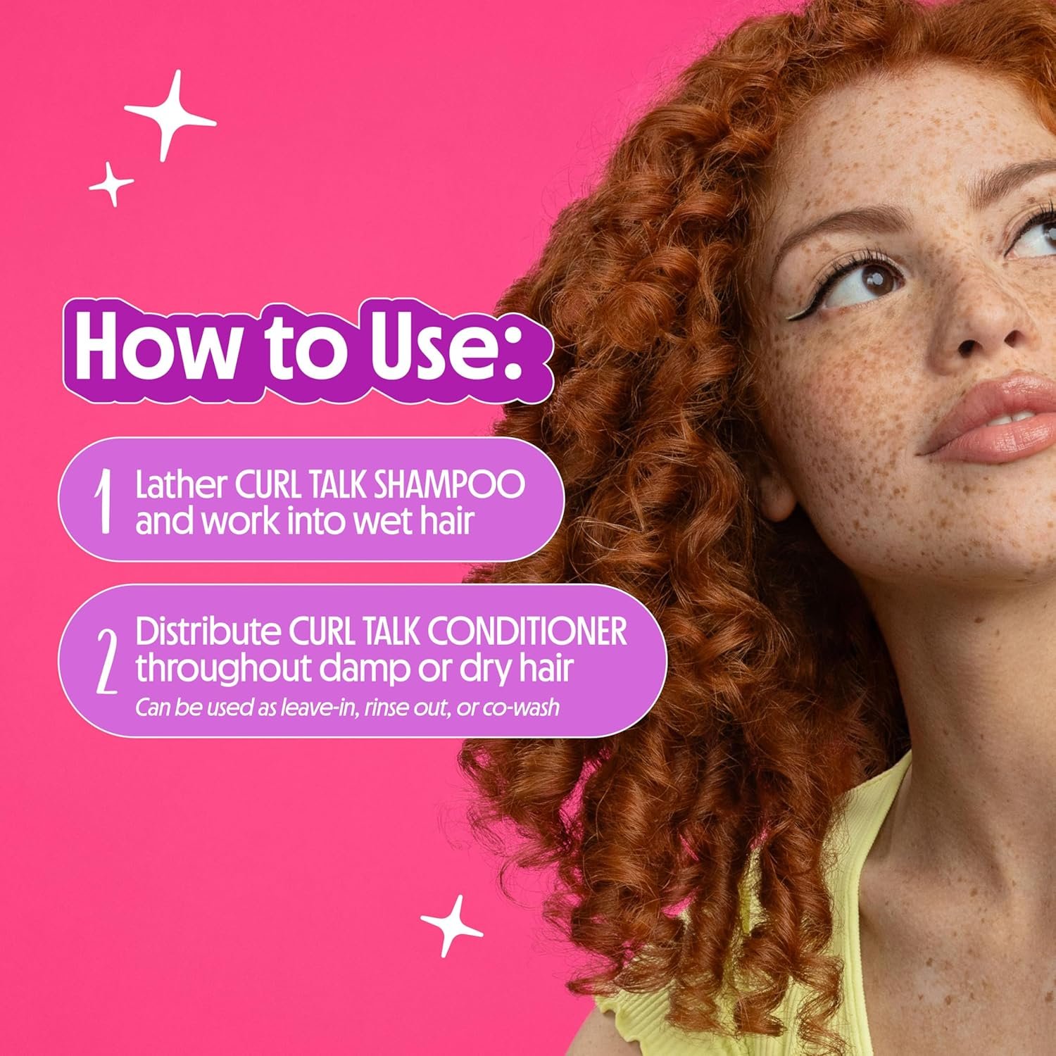 Not Your Mother's Curl Talk Shampoo and Conditioner Set for Curly Hair - (2 Pack) 12 fl oz - Shampoo and Conditioner for Women with All Curl Types - Cleanse & Hydrate Curly Hair - Control Frizz - Image 6