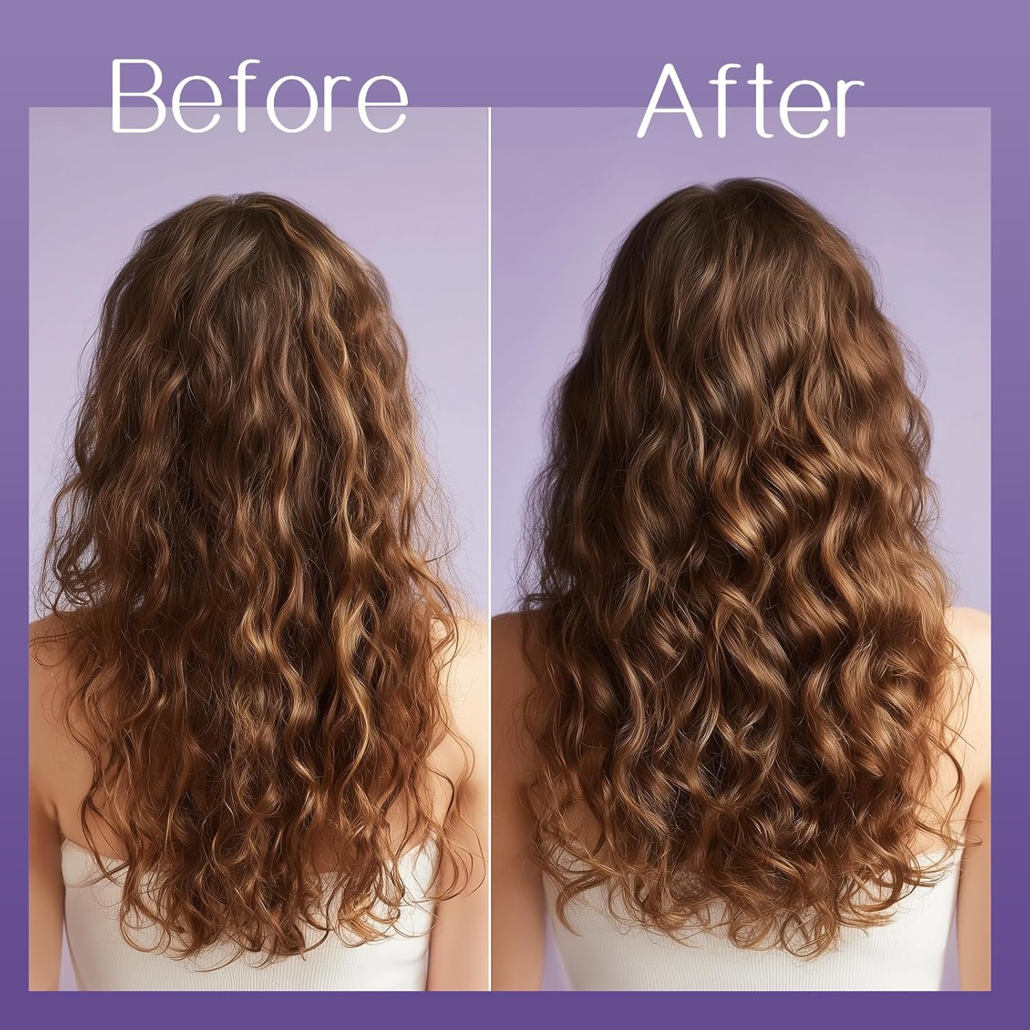 Curly Hair Brush,Curl Defining Brush for Effortlessly Defined Curls & Waves,Vented Hair Brush for Wet & Dry Hair,Women and Men,Reduces Frizz (Purple) - Image 4
