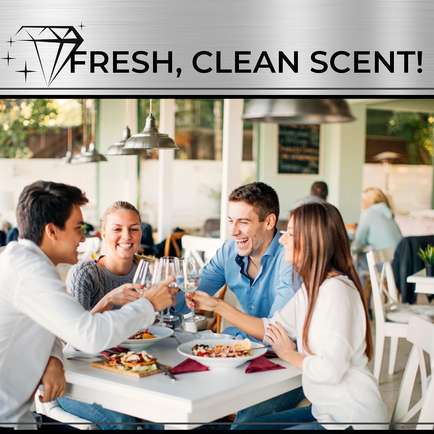Restaurant Bio-Deodorizing Floor Cleaner - Heavy Duty Commercial Concentrated Enzyme Degreaser and Odor Eliminator for Mopping Tile, Laminate, Hardwood & More - Image 3