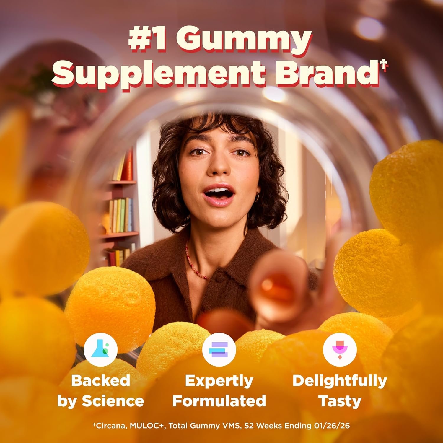 OLLY Keep it Movin' Gummy Supplement, Occasional Constipation Support,* Rhubarb, Prune, Amla Extracts - Plum Berry Flavored, 15 Day Supply - 30 Count - Image 7