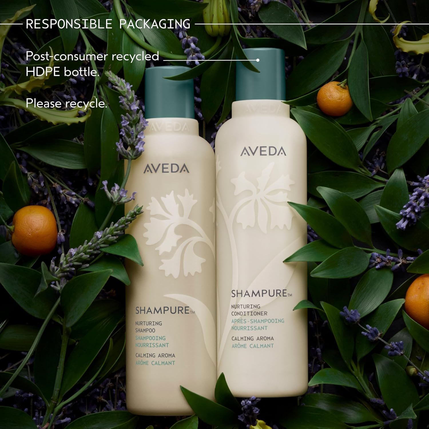Aveda Shampure Nurturing Conditioner for Fine to Medium Hair | Lightweight Formula Detangles and Adds Shine | Calming Aroma of Lavender & Ylang Ylang | 98% Naturally Derived - Image 10