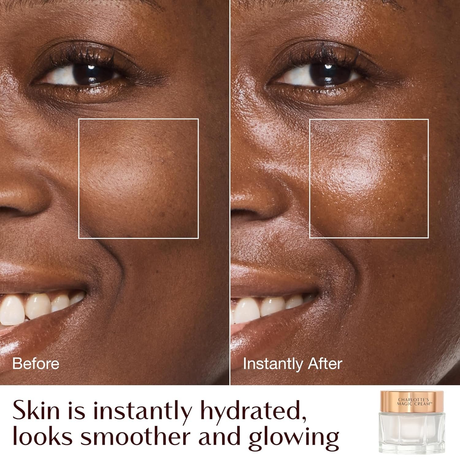 Charlotte Tilbury Hydrate, Plump & Glow Set – Magic Cream and Magic Serum Gift Set, Travel-Sized Skincare for Glowing, Hydrated Looking Skin - Image 6