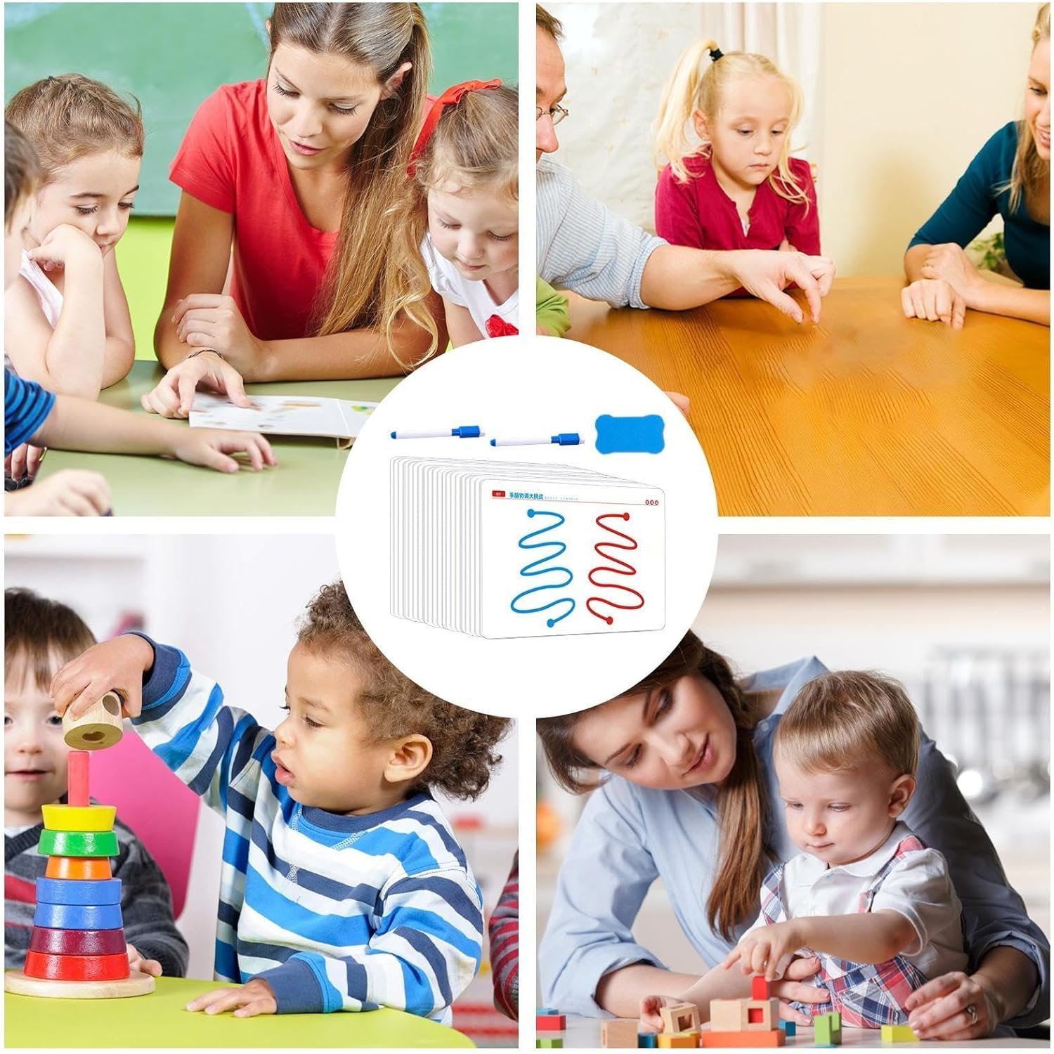 Brain Activation Exercises, Neurokids BrainGames for Kids, Brain-Development Training Cards, 20 Brains Training Card Game, Left & Right Brains Development Card for Parent-Child Interaction - Image 4