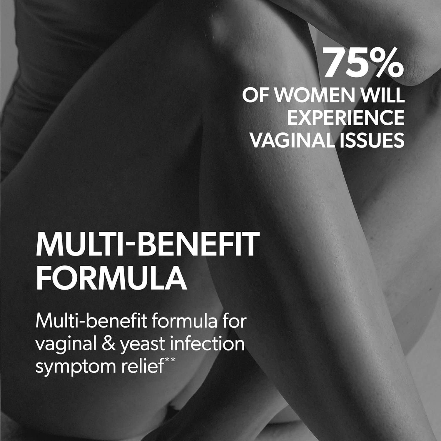 AZO Yeast Plus Dual Homeopathic Yeast Infection Symptom Relief for Women–Vaginal Itching & Burning + Odor & Discharge, Intimate Health Tablets, 2 Pack (60 Count x2), from the #1 Vaginal Health Brand! - Image 5