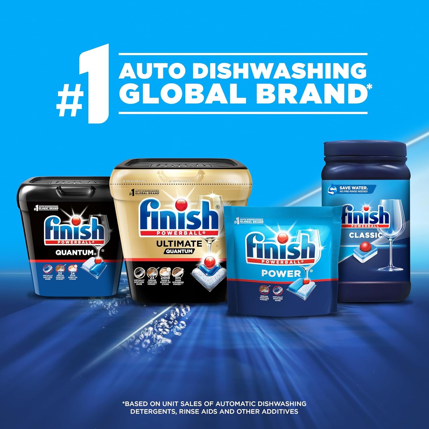 Finish Classic Dishwasher Pods, No Pre-Rinse Dishwasher Detergent Soap For Clean & Shine Everyday with Grease Fighting Power, 84 Count - Image 7