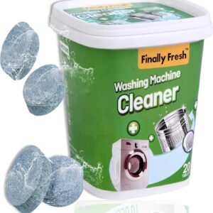 Finally Fresh Washing Machine Cleaner for Front Loaders & Top loaders, 20 Packs Washer Cleaner, Suitable for All Washing Machine