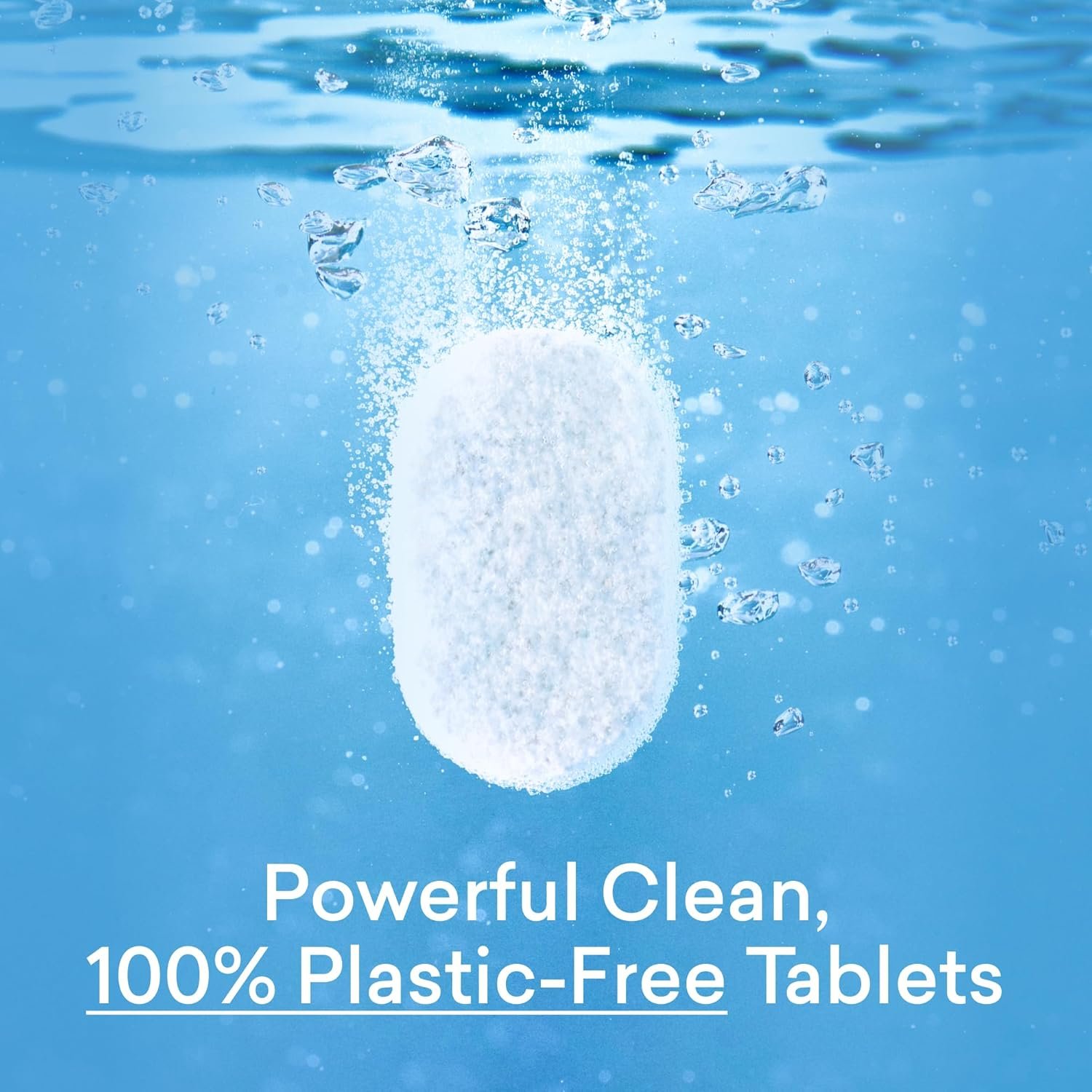 BLUELAND 100% Plastic-Free Dishwasher Detergent Tablets, 60 Count, Free & Clear, Eco-Friendly Dishwashing Pods, Cuts Grease & Stuck on Food, Rinses Clean for Streak-Free Shine - Image 4