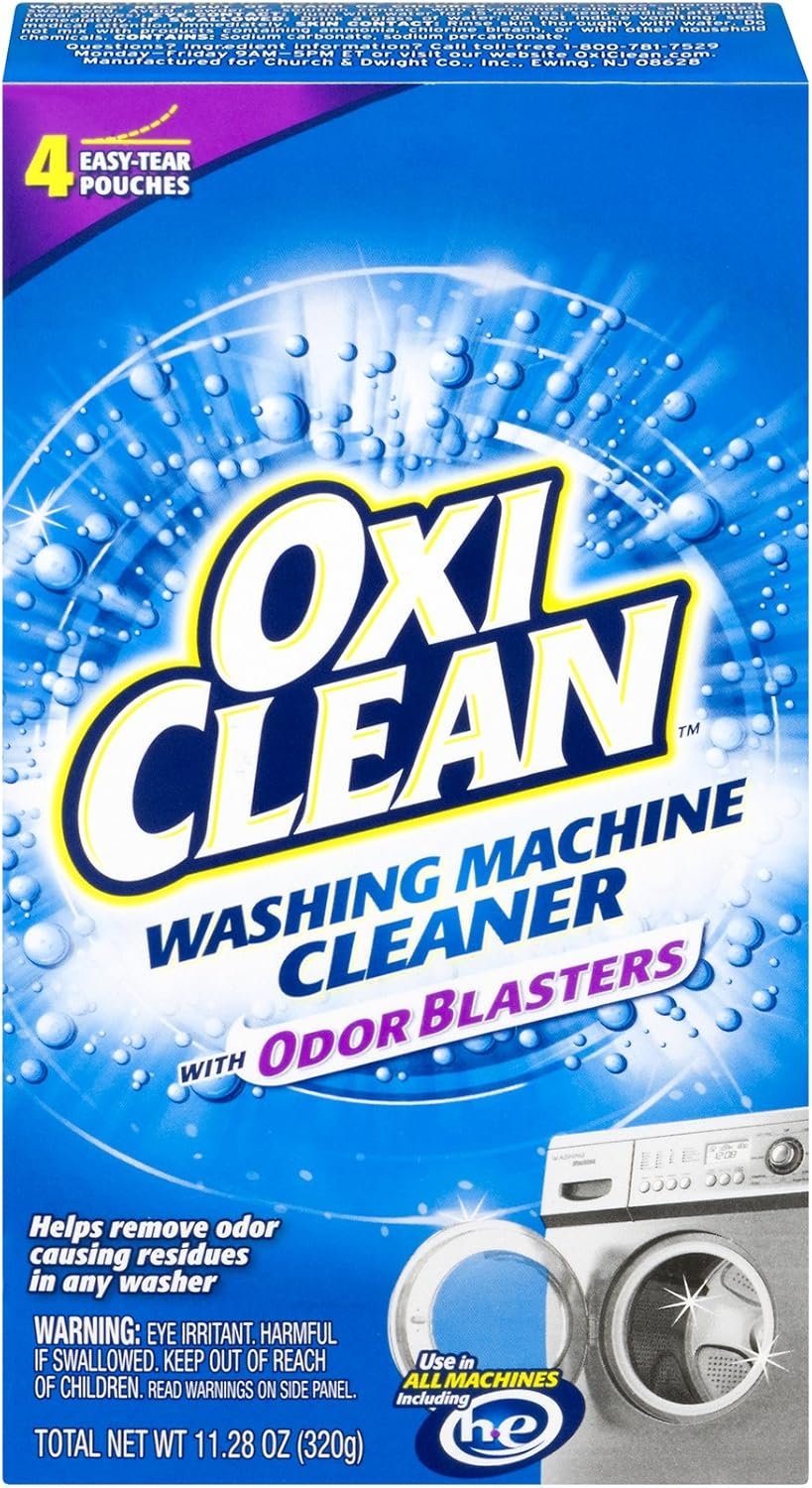 OxiClean Washing Machine Cleaner - 4ct/8pk