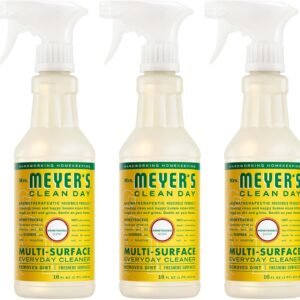 MRS. MEYER’S CLEAN DAY Multi-Surface Everyday Cleaner, Honeysuckle Scent, 16 Fl Oz Bottle – 3 Pack