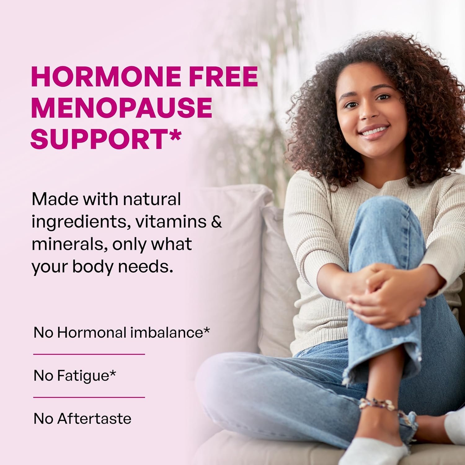Complete Menopause Support Supplement For Women | With Ashwagandha, Black Cohosh, Dong Quai & Muira Puama | Helps Easing Hot Flashes Night Sweats Mood Swings Hormone Balance & Harmony | 120 Capsules - Image 7