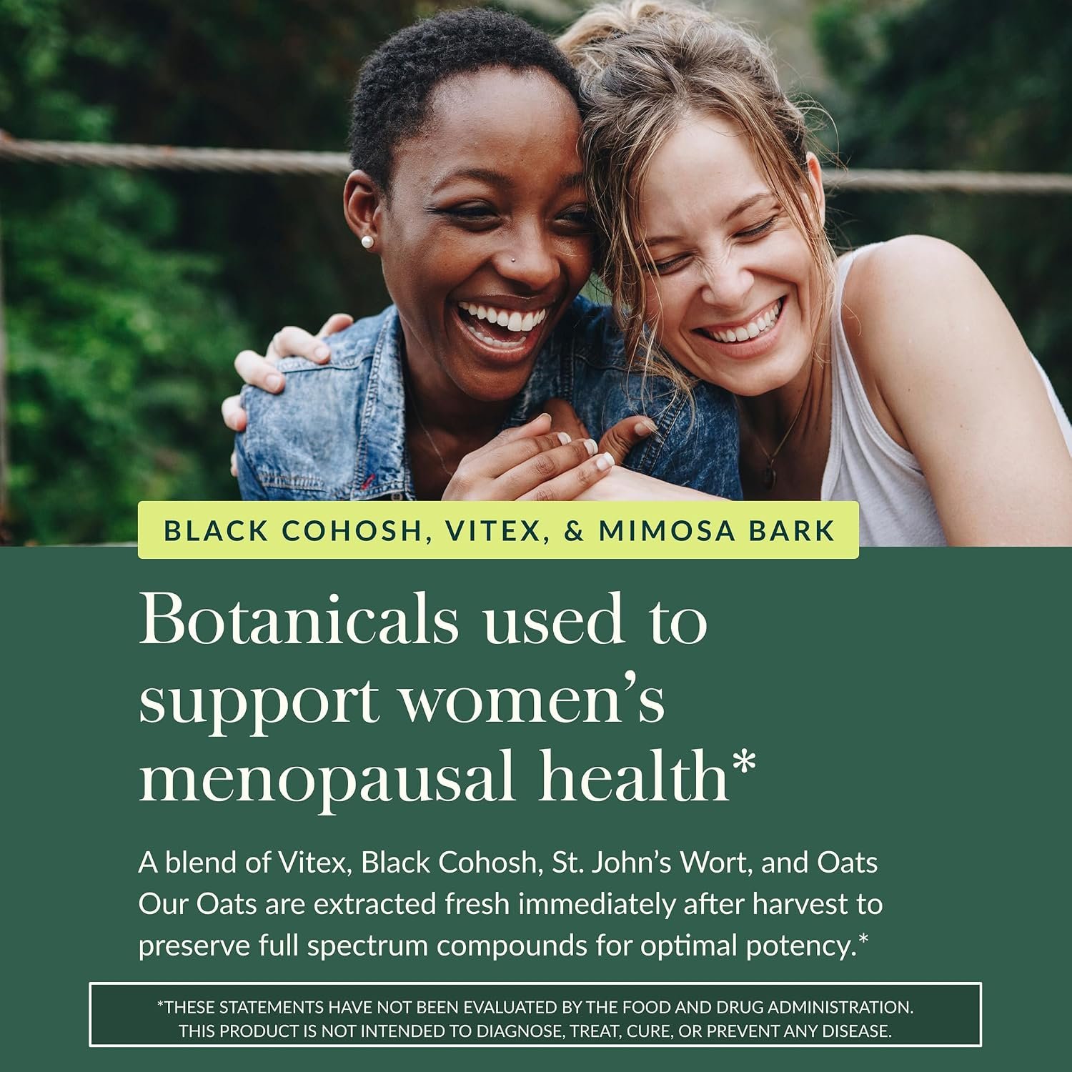 Gaia Herbs Menopause Support Daytime - Helps Support Hormone Balance & Well-Being for Women* - with Vitex, Black Cohosh, St. John's Wort & Oats - 60 Vegan Liquid Phyto-Caps (60 Servings) - Image 5