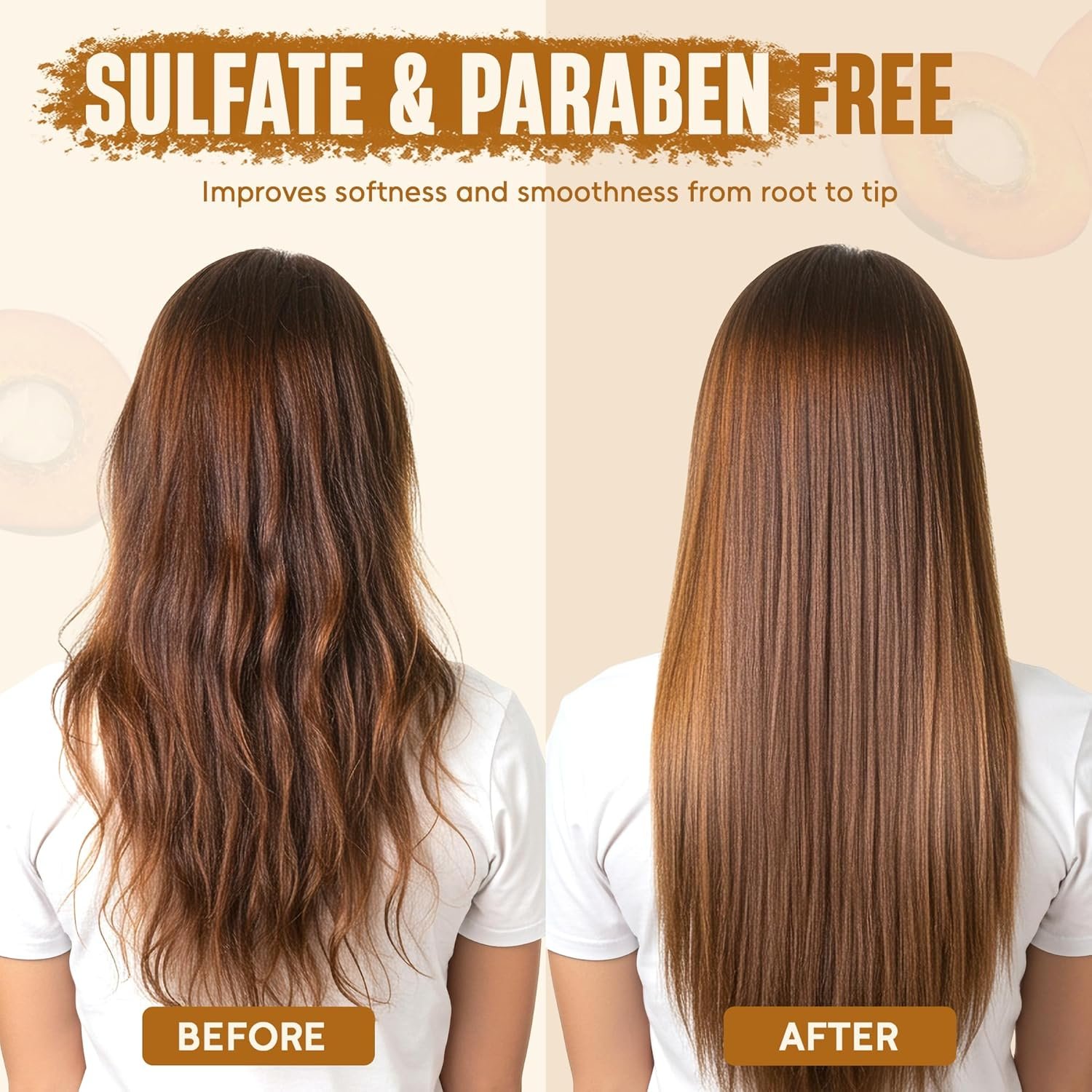 INFINA ESSENTIALS Batana Oil Shampoo and Conditioner Set | 16 fl oz Each | with Biotin & Tea Tree | Moisturizing, Strengthening & Nourishing Formula | Promotes Hair Growth and Thickness - Image 5