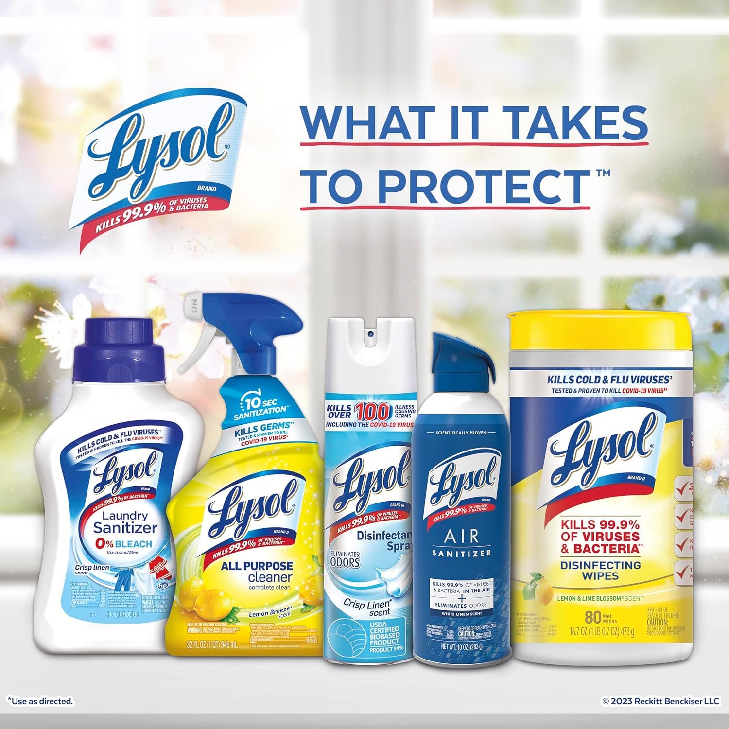 Lysol Disinfectant Handi-Pack Wipes, Multi-Surface Antibacterial Cleaning Wipes, for Disinfecting and Cleaning, Lemon and Lime Blossom, 480 Count (Pack of 6) - Image 6