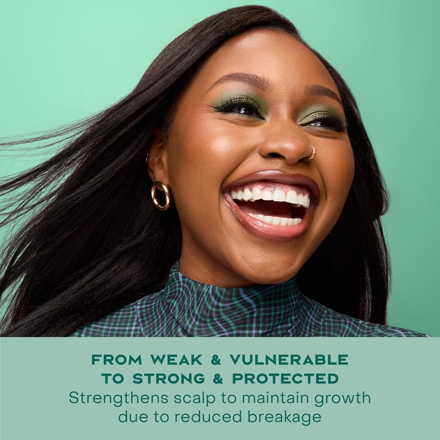 Shea Moisture Strengthening Scalp & Hair Oil Rosemary & Vegan Collagen To Protect The Scalp And Strengthen Hair With ScalpBoost Technology For A Cooling Sensation With ScalpBoost Technology 2 Fl Oz - Image 6
