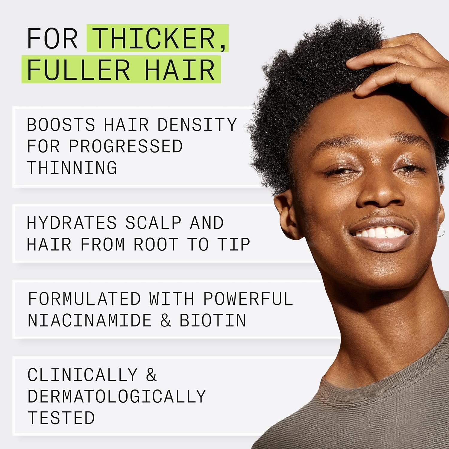 Nioxin System 2 Scalp + Hair Thickening Shampoo for Natural Hair with Progressed Thinning | Cleanse & Boost Hair Density with Niacinamide & Biotin - Image 5