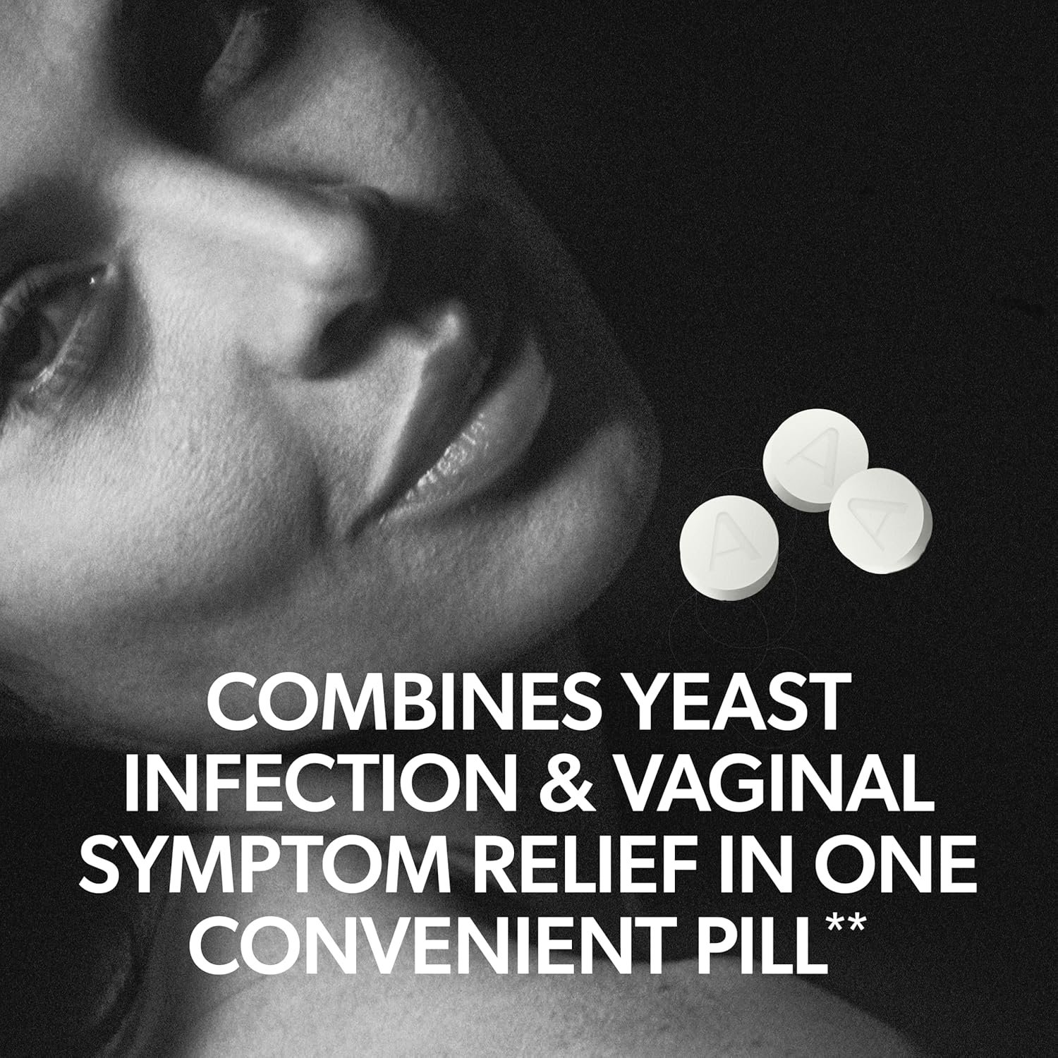 AZO Yeast Plus Dual Homeopathic Yeast Infection Symptom Relief for Women–Vaginal Itching & Burning + Odor & Discharge, Intimate Health Tablets, 2 Pack (60 Count x2), from the #1 Vaginal Health Brand! - Image 7