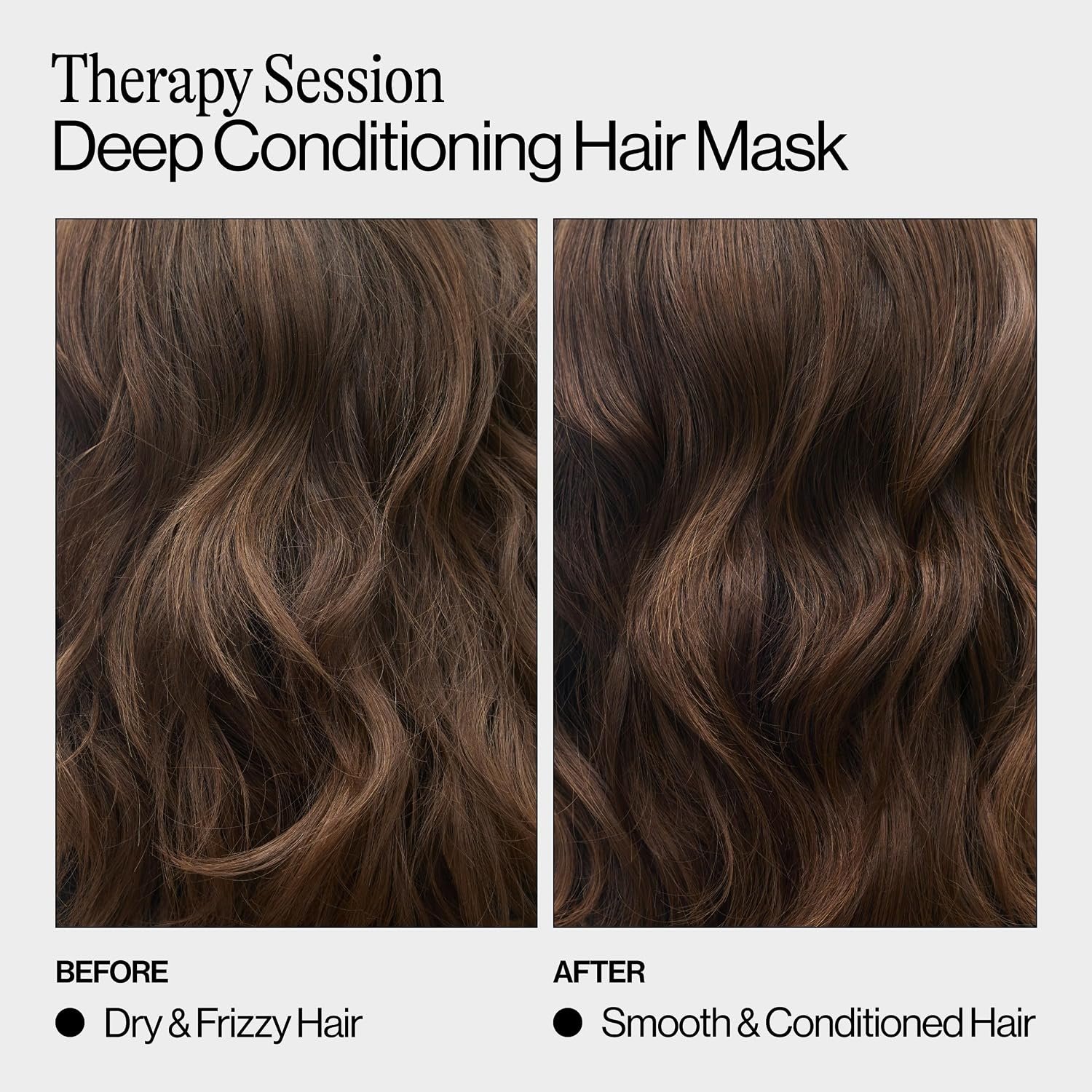 Eva NYC Therapy Session Deep Conditioning Hair Mask with Vegan Protein, Jojoba Oil + Argan Oil - Hydrate, Soften + Repair Hair Strength - Sulfate Free - Warm Vanilla Scent - 13.5 fl oz - Image 3