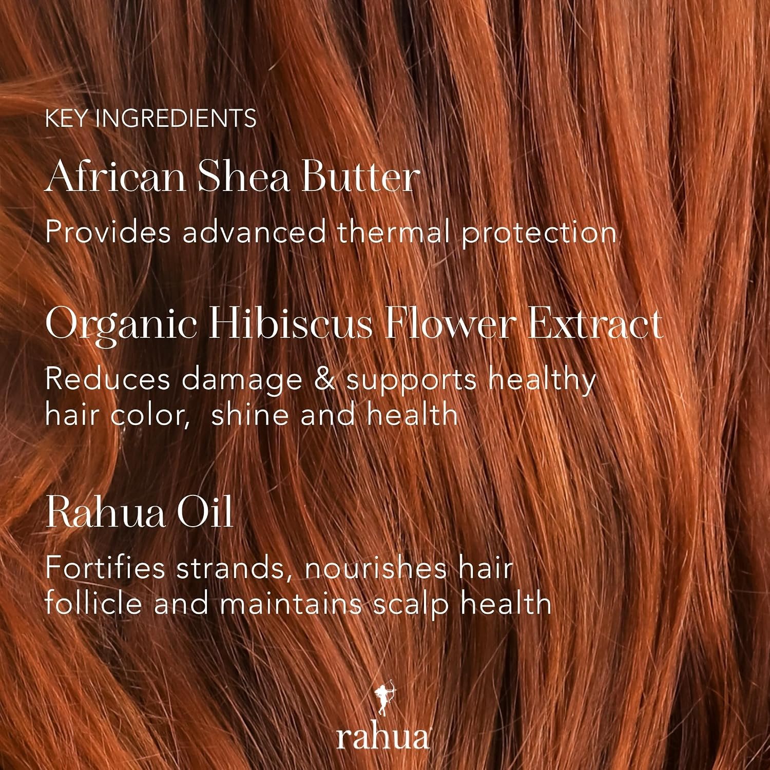 Rahua Heat Protectant Shield – Silicone-Free Styling Primer & Thermal Spray – With Amazonian Rahua Oil, Shea Butter & Hibiscus – Natural Gloss & Shine for All Hair Types – 6.5 fl oz - Image 3
