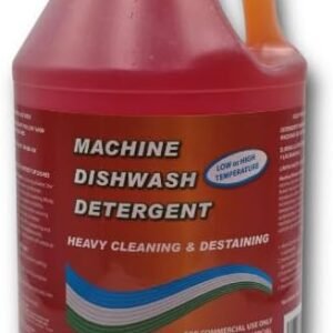 Quality Chemical Heavy Duty Liquid Alkaline Commercial Dishwasher Detergent – Industrial-Grade Formula Dissolves Food Stains, Grease, Grime and Residue – No Pre-Rinse Needed – Ready-to-Use 128oz
