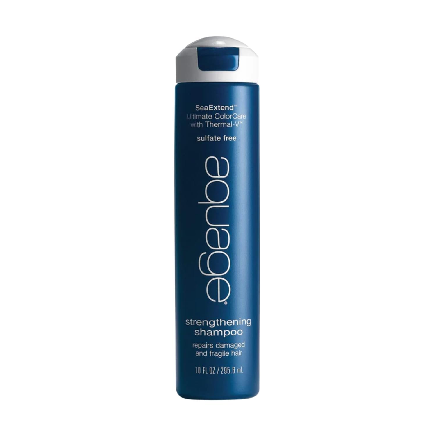 Aquage Strengthening Shampoo - Moisturizing Color-Safe Shampoo for Women & Men with Dry, Damaged Hair - Anti Breakage, Hydrating Formula for Color-Treated, Frizzy & Fine Hair - Sulfate Free (10 oz)