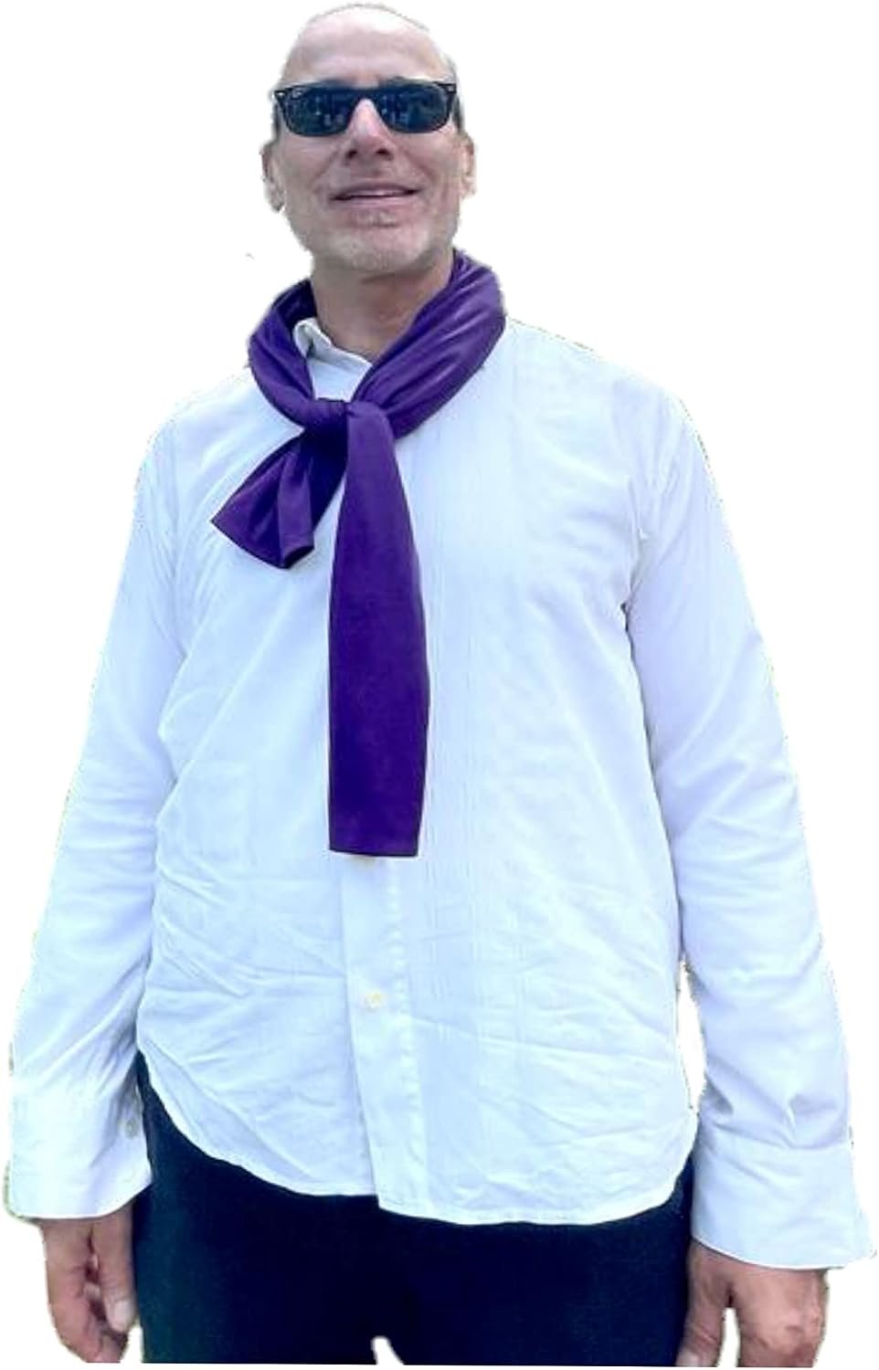 Nano-Ice Cooling Scarf Necklace | 2 Hours of Cooling Comfort for Hot Flashes, Menopause & Heat Intolerance | Purple - Image 6