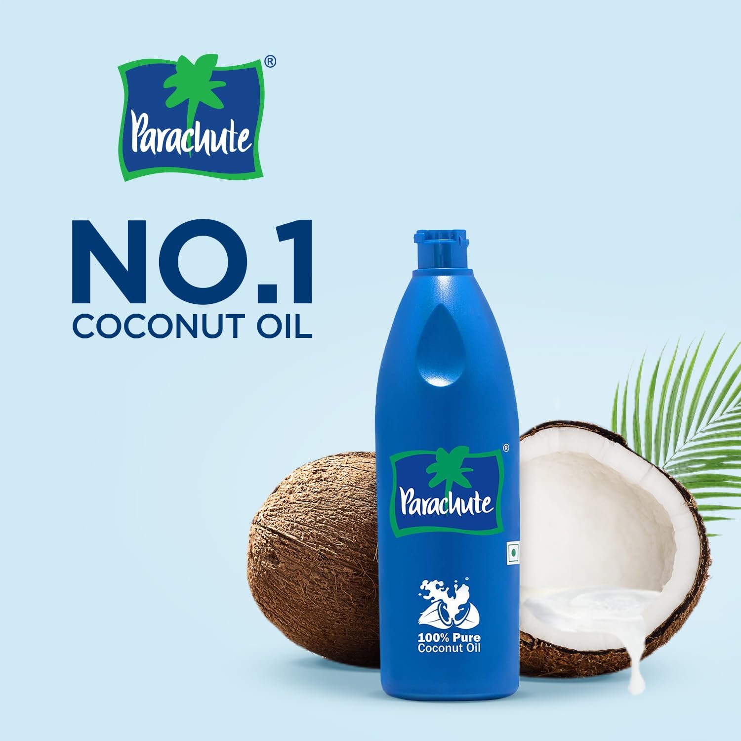 Parachute 100% Pure and Natural Unrefined Coconut Oil | No Chemicals & Added Preservatives | 18.8 fl oz - Image 3