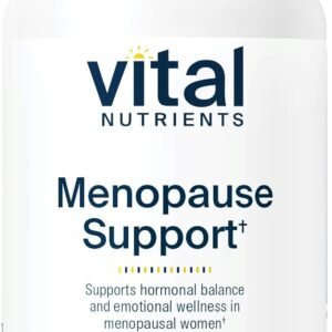 Vital Nutrients Menopause Support – Vegan Supplement for Women – Herbal Complex with Black Cohosh and Vitex Tree Berry for Hormone Balance Support* – Gluten, Dairy, Soy Free – 120 Capsules
