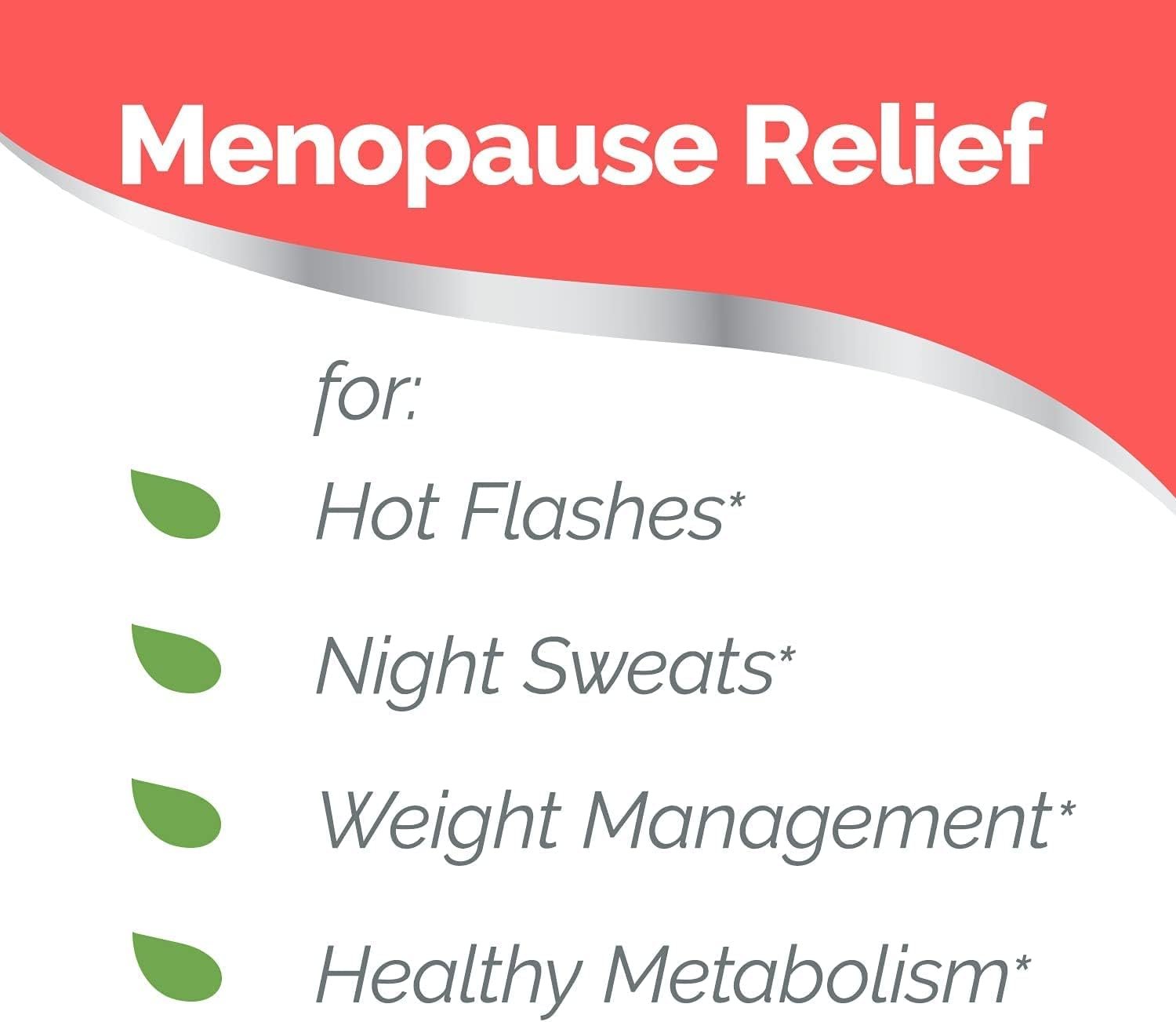 Estroven Weight Management for Menopause Relief - 60 Ct. - Clinically Proven Ingredients Help Manage Weight, Provide Night Sweats & Hot Flash Relief - Drug-Free & Gluten-Free - Image 2