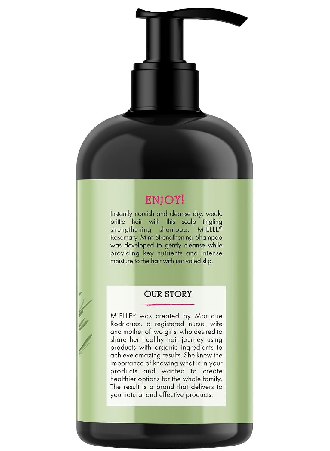 Mielle Organics Rosemary Mint Hair Strengthening Biotin Shampoo - Moisturizing Hair Shampoo for Women and Men to Gently Cleanse, Repair & Protect Strands (20 oz) - Image 9