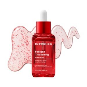 Dr.FORHAIR Folligen Thickening Scalp Serum 1.7 oz | Biotin Density Serum for Thicker, Fuller-Looking Hair | Peptide Scalp Treatment | Korean Haircare