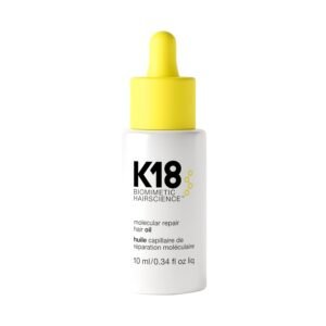 K18 Molecular Repair Hair Oil, Weightless Oil for Stronger, Healthier Hair, Suitable For All Hair Types