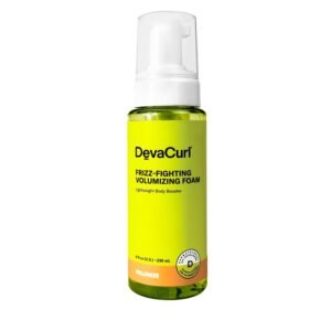 DevaCurl Frizz-Fighting Volumizing Foam Lightweight Body Booster | Adds Volume and Fullness | Up To 48 Hours Humidty Resistance | All Waves, Curls, and Coils