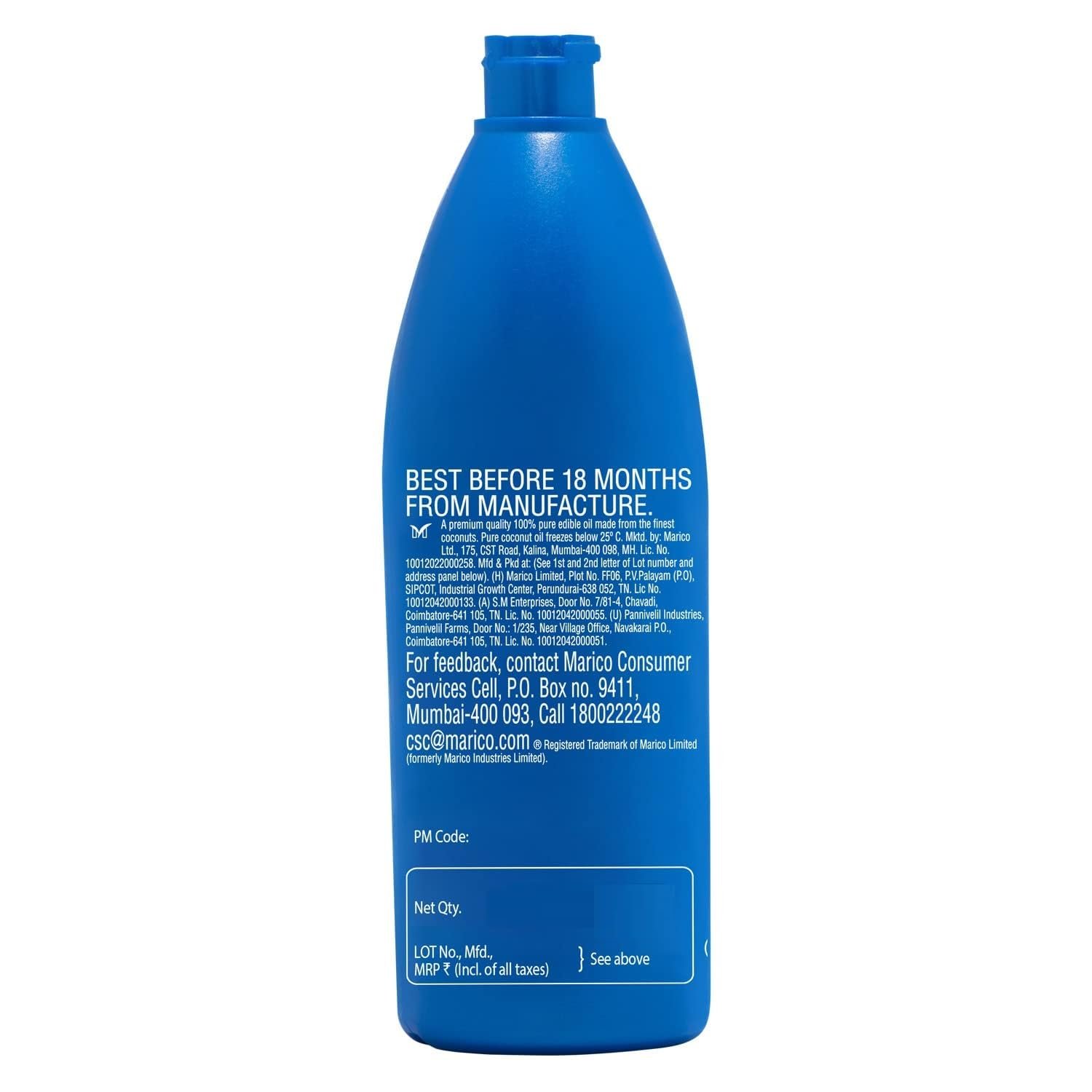 Parachute 100% Pure and Natural Unrefined Coconut Oil | No Chemicals & Added Preservatives | 18.8 fl oz - Image 9