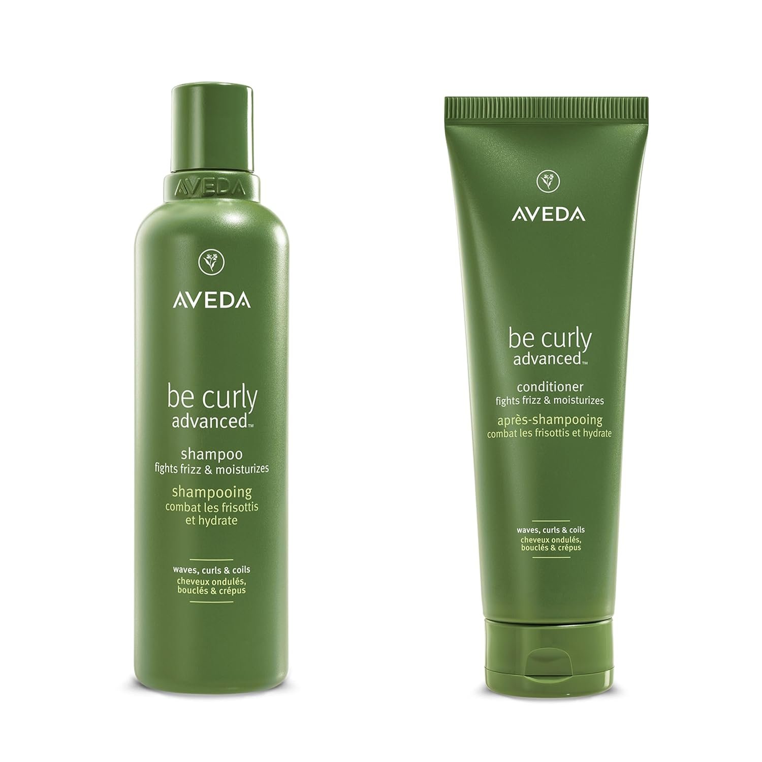 Aveda Be Curly Advanced Shampoo | Moisturizing Shampoo for Curly, Coily, Wavy Hair | Gently Cleanses, Removes Build Up | Fights Frizz | Sulfate Free, Silicone Free | 94% Naturally Derived
