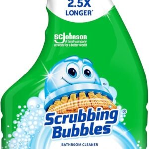 Scrubbing Bubbles Foaming Bleach Bathroom and Shower Cleaner Disinfectant Spray, Helps Erase Mold & Mildew, 32oz