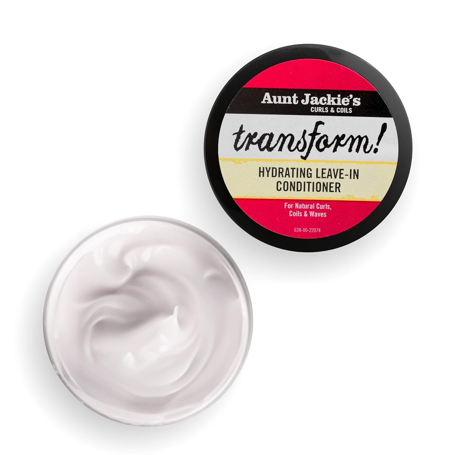 Aunt Jackie's Curls and Coils Transform Hydrating Leave-In Creme Conditioner for All Hair Types and Textures, 15 oz - Image 4