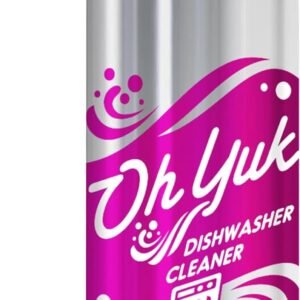 Oh Yuk Dishwasher Cleaner, Descaler, And Deodorizer – Removes Grease, Odors, And Buildup – Natural Orange Scent – Septic Safe Formula For A Fresh Dishwasher – Deep Cleans All Machine Models – 16 Fl oz
