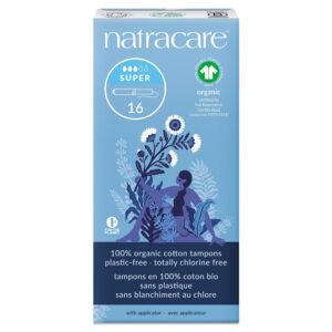 Natracare Organic Cotton Tampons Super, 16 Count