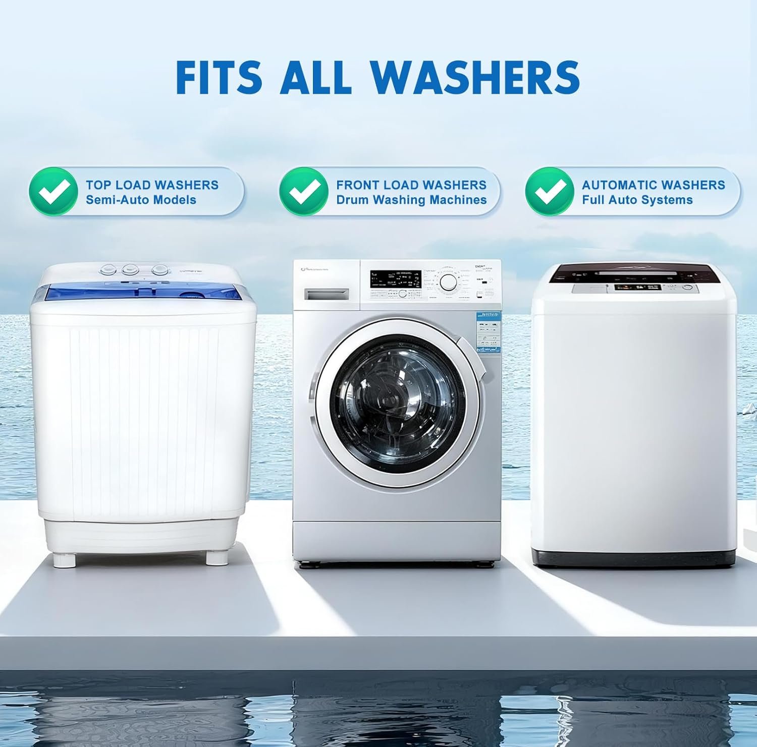 Washing Machine Cleaner Tablets and Deodorizer: 24 Pack Laundry Machine Tub Descaler Cleaner, Deep Cleaning Household Pods for HE Front Loader Top Load Washer, Septic-Safe Eco-Friendly - 1 Year Supply - Image 7