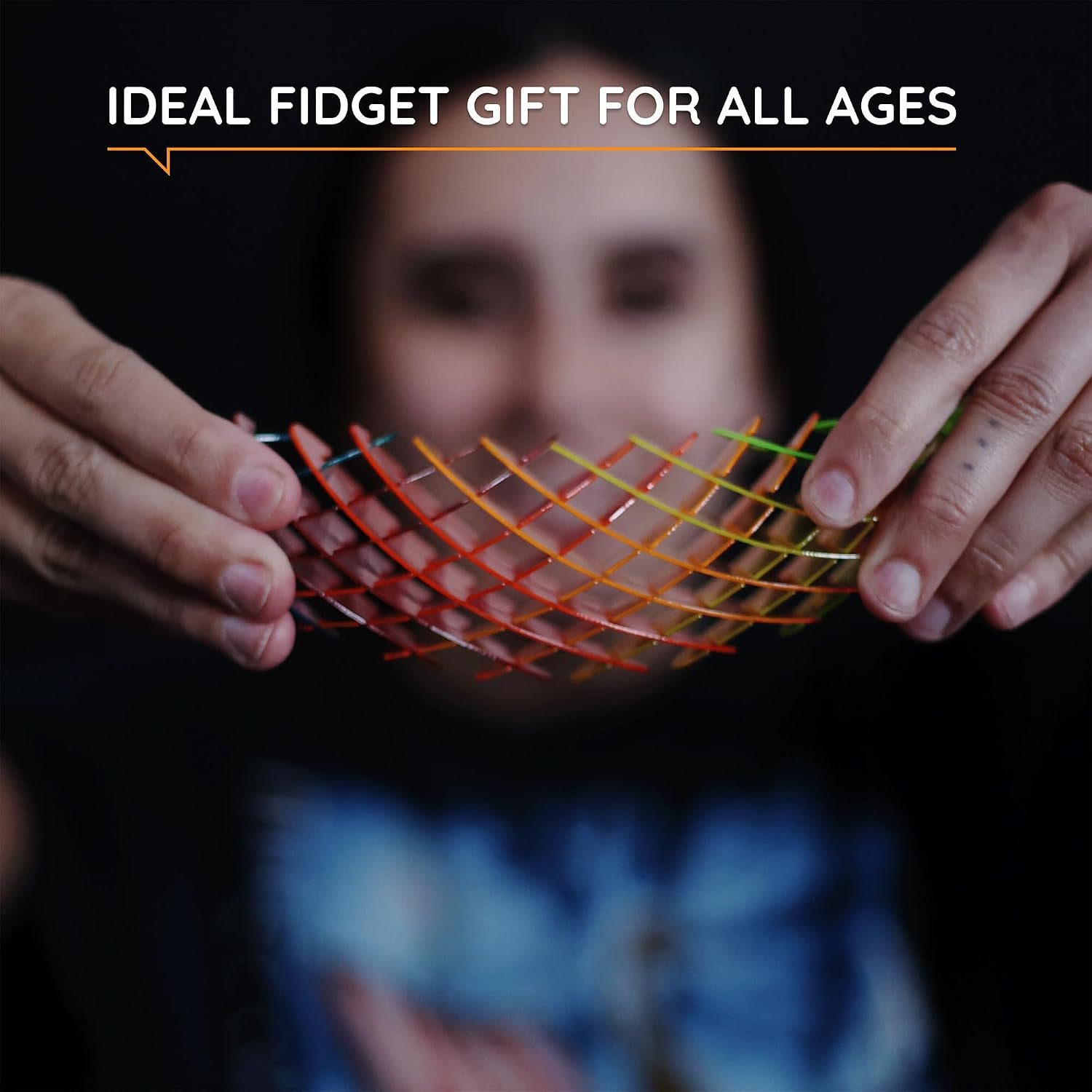 Morf Fidget Worm Toy - Flexible 3D Sensory Slug Figgy Toy for Kids, Teens, and Adults – Stretchy, Quiet, Stress and Anxiety Relief, Focus - For Play, School, Work Gifts, Great For Classroom and Office - Image 6