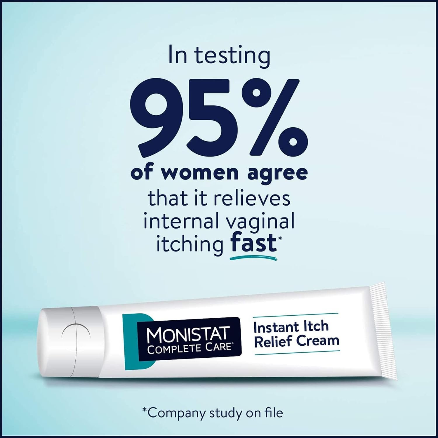 Monistat Instant Itch Relief Cream for Women, Fragrance-Free Formula with Aloe Vera Soothes and Cools Vaginal Itch, 1 Oz, Pack of 2 - Image 6
