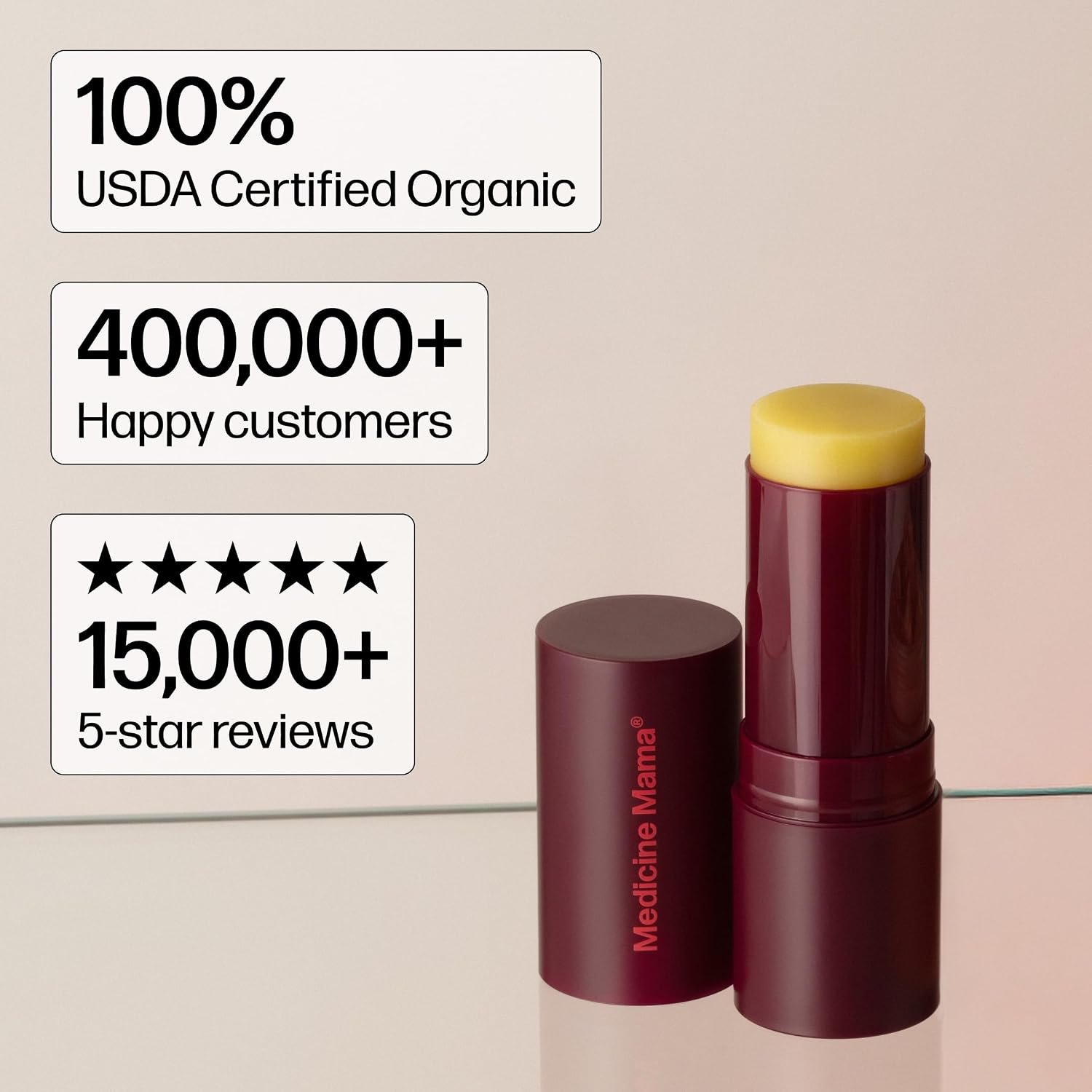VMAGIC by Medicine Mama Lips Stick – Travel Size Organic Vulva Balm – Hormone Free Skin Care, Vaginal Moisturizer for Women – 15 ml - Image 6