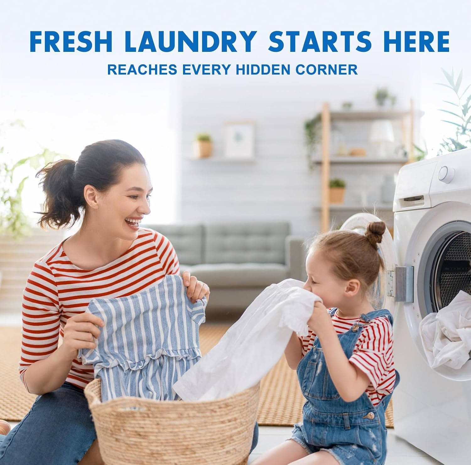 Washing Machine Cleaner Tablets and Deodorizer: 24 Pack Laundry Machine Tub Descaler Cleaner, Deep Cleaning Household Pods for HE Front Loader Top Load Washer, Septic-Safe Eco-Friendly - 1 Year Supply - Image 5